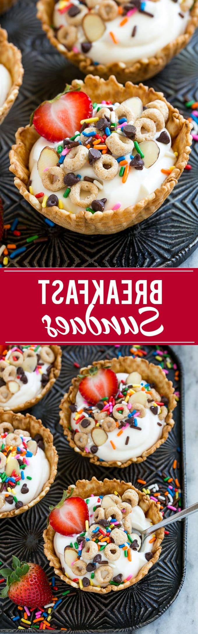 Frühstücks-Sundaes | Kinder Frühstücksidee #frühstück #joghurt #müsli #banane #ahurt Frühstücks-Sundaes | Kinder Frühstücksidee #frühstück #joghurt #müsli #banane #ahurt