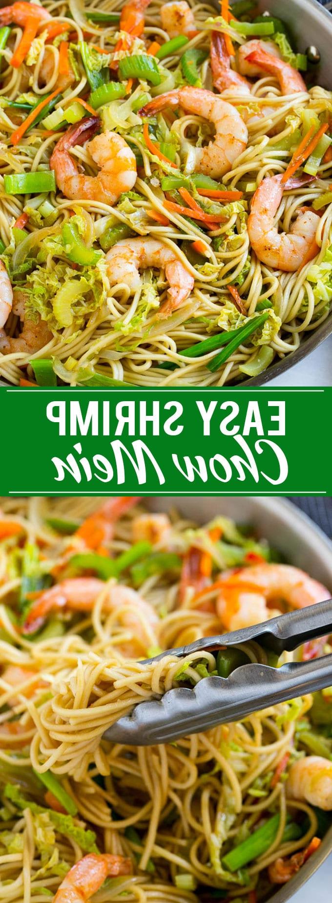 Garnelen Chow Mein (Ein-Topf-Gericht) 2 Garnelen Chow Mein Rezept | One-Pot Garnelen Chow Mein | Bestes Garnelen Chow Mein | Einfaches Garnelen Chow Mein | One-Pot Chow Mein | Chow Mein Rezept #asiatisch #chowmein #garnelenchowmein #onepotmeal #asiatischenudeln #abendessen #abendessenzuHause
