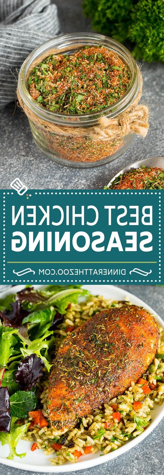 Perfekt gewürztes Hähnchen: Ein Genuss mit selbstgemachter Würzmischung Ein frisch zubereitetes Hähnchen, gewürzt mit der selbstgemachten Mischung, für saftigen Genuss.