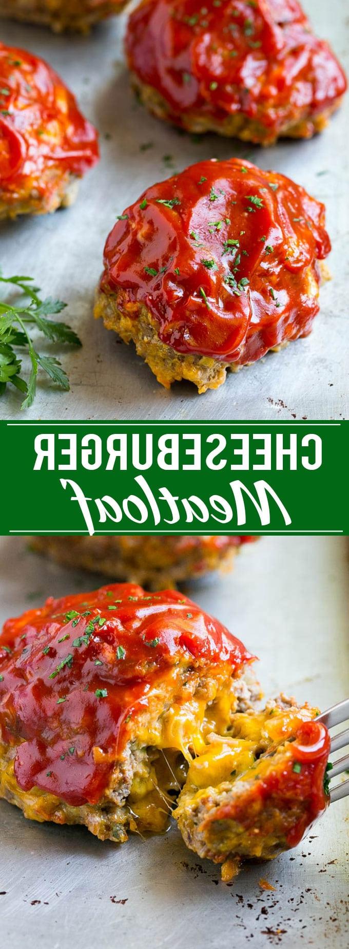 Cheeseburger Hackbraten Rezept | Individueller Hackbraten | Mini Hackbraten | Speck Cheeseburger Hackbraten Rezept