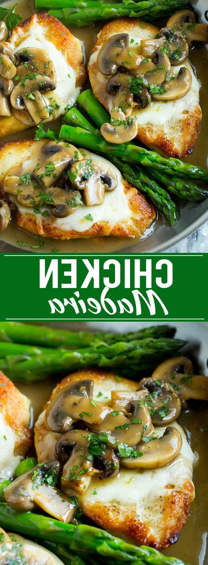 Hähnchen Madeira Rezept – Hähnchen mit Pilzen und Mozzarella nach Cheesecake Factory Art Hähnchen Madeira Rezept mit Pilzen und Mozzarella, Cheesecake Factory Copycat
