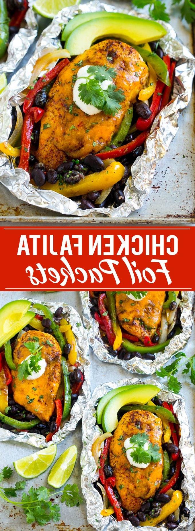 Hähnchen-Fajita-Alupäckchen Rezept | Hähnchen Fajita Rezept | Folienpackung Rezept | Mexikanisches Hähnchen #fajita #HähnchenFajita #AluPackung #Abendessen #Grillen Hähnchen-Fajita-Alupäckchen: Ein köstliches Grill- und Ofenrezept für schnelles Tex-Mex-Hähnchen.