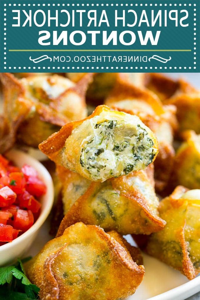 Rezept für Spinat-Artischocken-Wontons | Frittierte Wontons | Wonton-Vorspeise #Wontons #Vorspeise #Snack #Artischocken #Spinat #DinnerAtTheZoo Rezept für Spinat-Artischocken-Wontons | Frittierte Wontons | Wonton-Vorspeise #Wontons #Vorspeise #Snack #Artischocken #Spinat #DinnerAtTheZoo
