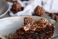 Ultimate Ferrero Rocher Skillet Brookie