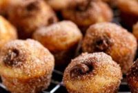 Churro Nutella Poppers