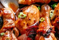 Effortless Soy Barbecue Chicken Drumsticks