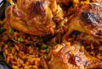 Spanish Skillet Chicken and Rice