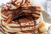 Gooey Nutella Banana Pancake Bliss