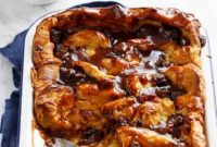 Sticky Date French Toast Bake