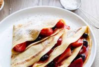 Holiday Blender Eggnog Crêpes