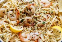 Nutty Browned Butter Shrimp Scampi