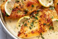 Velvety Lemon Parmesan Chicken