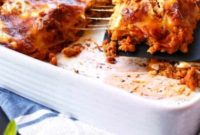 Harvest Chicken Pumpkin Ricotta Lasagna