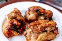 Feta Bacon Sundried Tomato Chicken Roulades