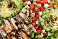 Vibrant Chicken Avocado Caprese