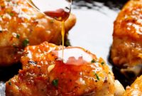 Sticky Honey Garlic Chicken