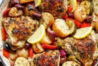 Zesty Garlic Lemon Herb Chicken
