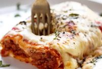 Effortless Lasagna Burrito Wraps