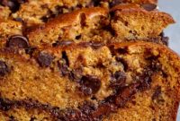 Decadent Nutella Swirl Pumpkin Chocolate Chip Bread