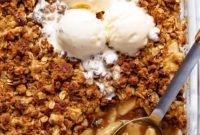 Effortless Apple Crumble