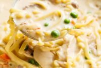 Guilt-Free Creamy Chicken Noodle Soup