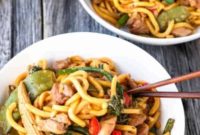 Quick Chicken Stir-Fry Noodles