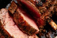 Garlic Herb Crusted Prime Rib