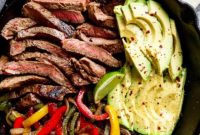 Sizzling Zesty Steak Fajitas