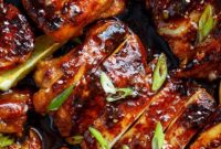 Honey Sriracha Glazed Chicken