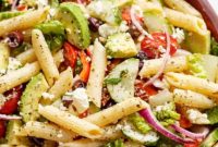 Zesty Mediterranean Pasta Salad