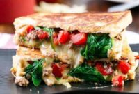 Loaded Taco Grilled Cheese
