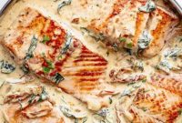 Velvety Tuscan Garlic Butter Salmon