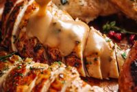 Perfect Crispy Skin Slow Cooker Turkey and Rich Gravy