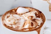 PB Nutella Swirl Hot Cocoa