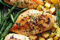 One-Pan Garlic Herb Butter Chicken and Potatoes