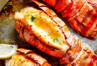 Succulent Broiled Lobster Tails
