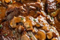 Savory Steaks with Velvety Mushroom Gravy