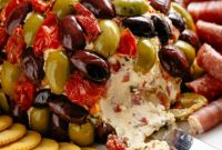 Irresistible Cheese Ball Antipasto