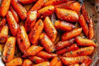 Golden Honey Garlic Butter Carrots