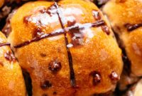 Easy Chocolate Chip Hot Cross Buns