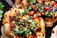 Zesty Grilled Chimichurri Chicken