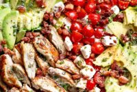 Fresh Lemon Herb Avocado Chicken Salad