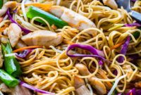 Savory Chicken Noodle Stir-Fry