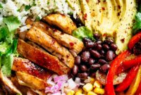 Chicken Fajita Burrito Bowl