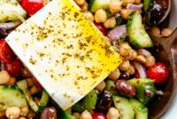 Vibrant Greek Chickpea Salad
