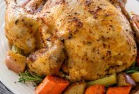 The Best Slow Cooker Whole Chicken