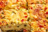 Savory Morning Casserole: Bacon or Sausage Bliss