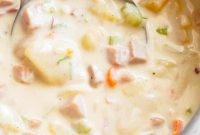 Rich Ham and Potato Chowder