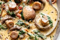 Velvety Garlic Butter Mushrooms