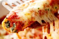 Baked Spinach Manicotti